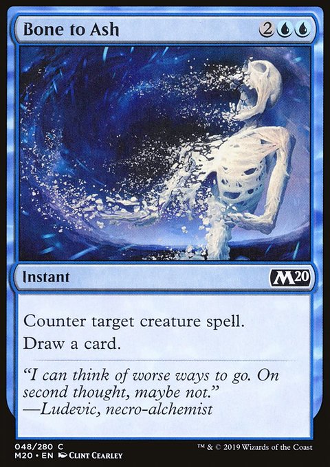 Bone to Ash, Core Set 2020 #48, Magic: The Gathering card