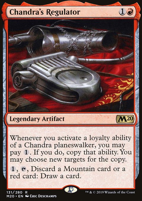 Chandra's Regulator, Core Set 2020 #131, Magic: The Gathering card