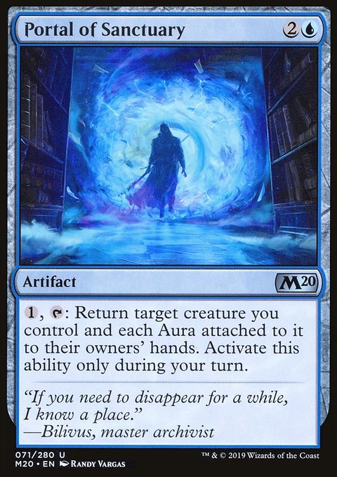 Portal of Sanctuary, Core Set 2020 #71, Magic: The Gathering card