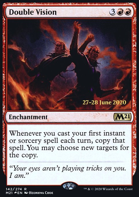 Double Vision, Core Set 2021 Promos #142s, Magic: The Gathering card