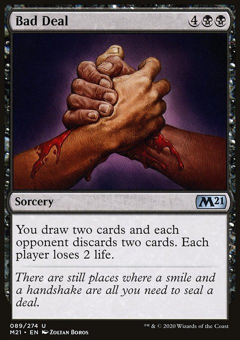 Bad Deal, Core Set 2021 #89, Magic: The Gathering card