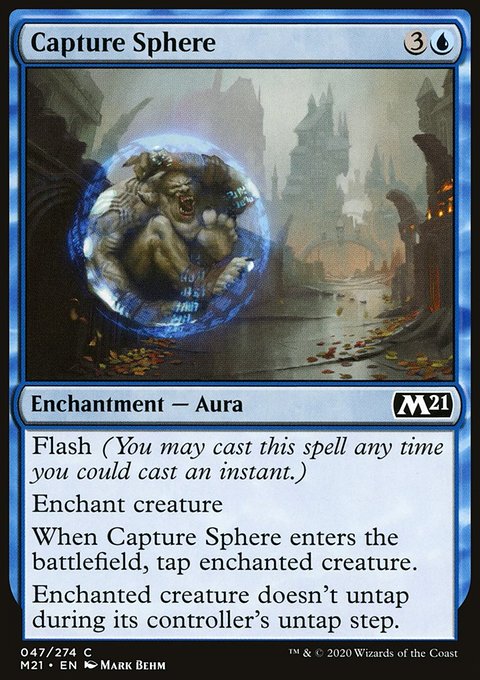 Capture Sphere, Core Set 2021 #47, Magic: The Gathering card