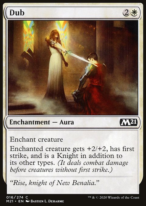 Dub, Core Set 2021 #16, Magic: The Gathering card
