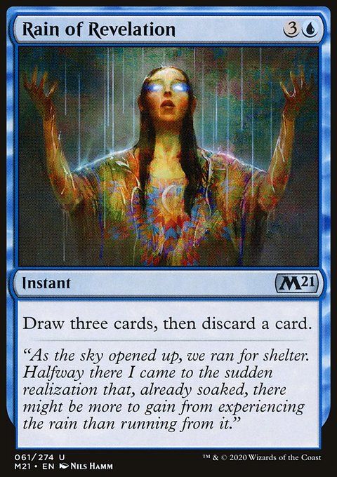 Rain of Revelation, Core Set 2021 #61, Magic: The Gathering card