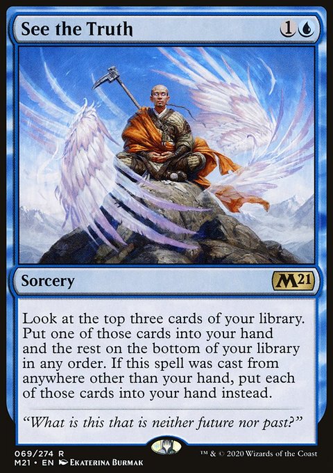 See the Truth, Core Set 2021 #69, Magic: The Gathering card