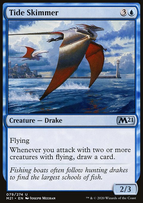 Tide Skimmer, Core Set 2021 #79, Magic: The Gathering card