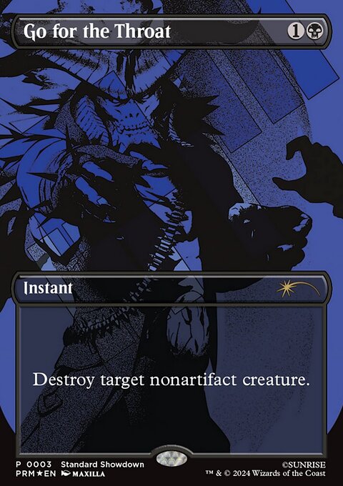 Go for the Throat, Cowboy Bebop #3, Magic: The Gathering card