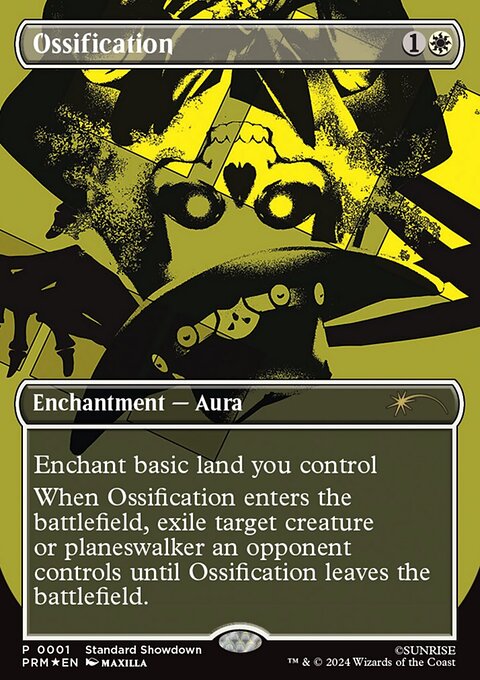 Ossification, Cowboy Bebop #1, Magic: The Gathering card