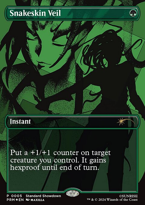 Snakeskin Veil, Cowboy Bebop #5, Magic: The Gathering card