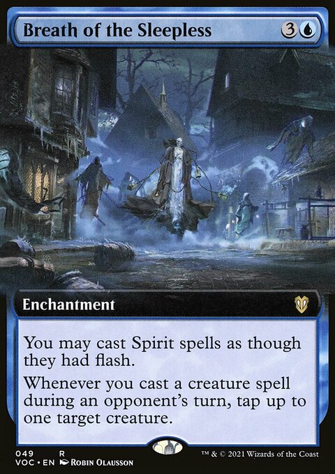 Breath of the Sleepless, Crimson Vow Commander #49, Magic: The Gathering card
