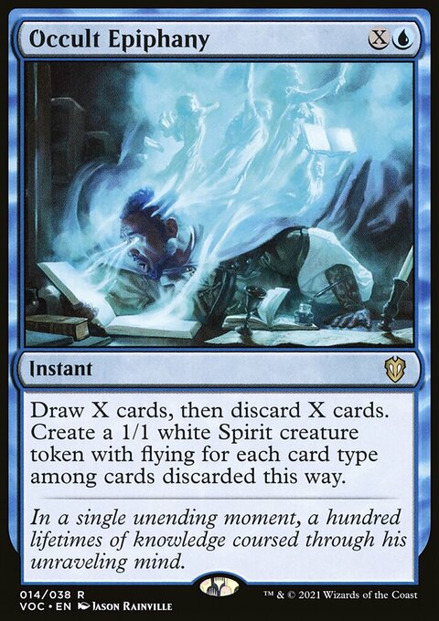 Occult Epiphany, Crimson Vow Commander #14, Magic: The Gathering card