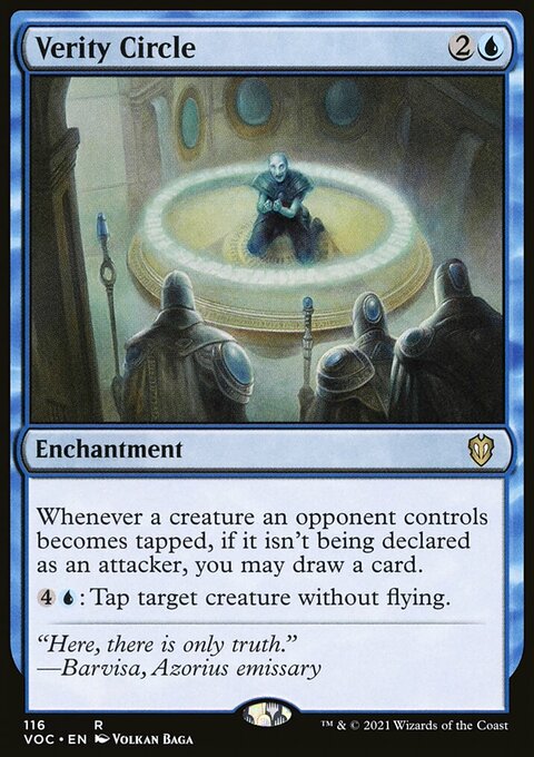 Verity Circle, Crimson Vow Commander #116, Magic: The Gathering card