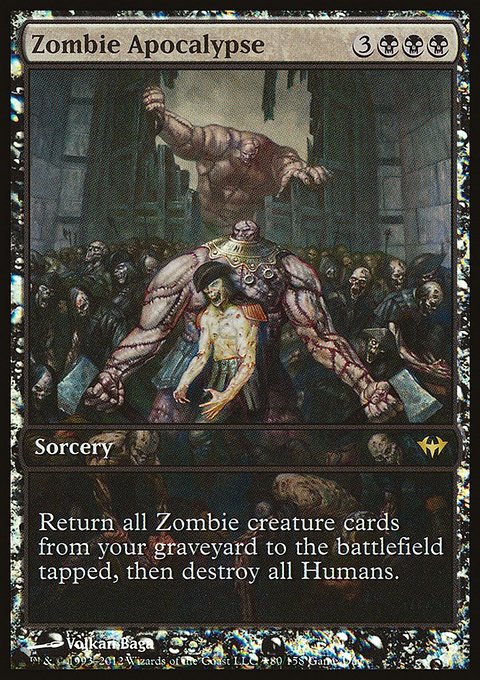 Zombie Apocalypse, Dark Ascension Promos #80, Magic: The Gathering card