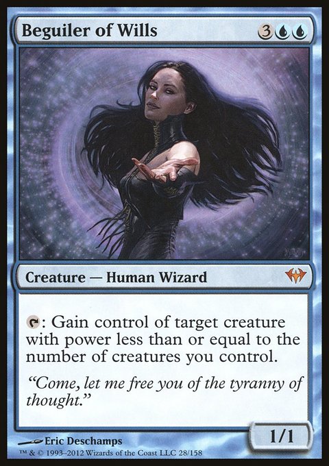 Beguiler of Wills, Dark Ascension #28, Magic: The Gathering card