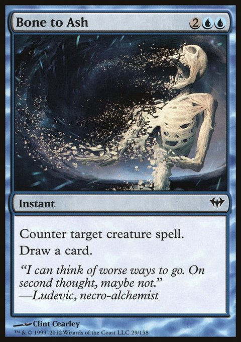 Bone to Ash, Dark Ascension #29, Magic: The Gathering card
