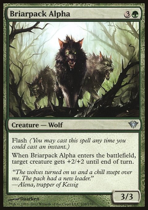 Briarpack Alpha, Dark Ascension #108, Magic: The Gathering card