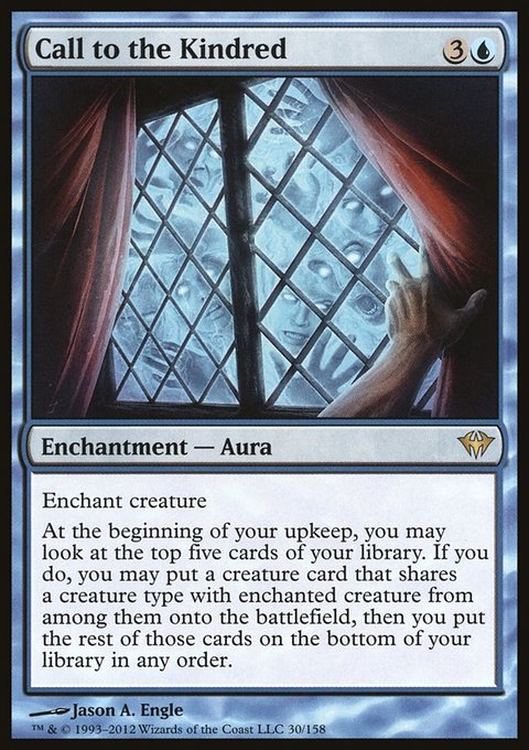 Call to the Kindred, Dark Ascension #30, Magic: The Gathering card