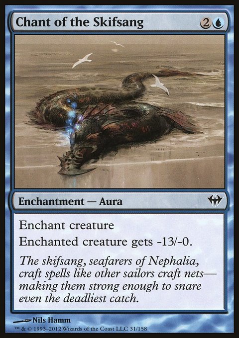 Chant of the Skifsang, Dark Ascension #31, Magic: The Gathering card