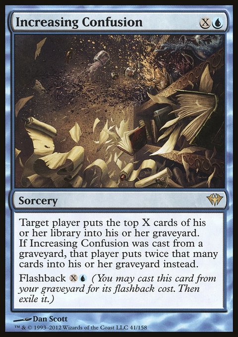 Increasing Confusion, Dark Ascension #41, Magic: The Gathering card