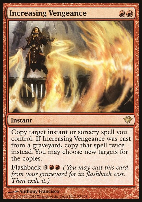 Increasing Vengeance, Dark Ascension #95, Magic: The Gathering card