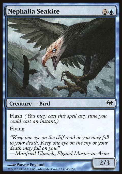 Nephalia Seakite, Dark Ascension #43, Magic: The Gathering card