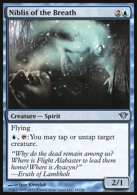 Niblis of the Breath, Dark Ascension #44, Magic: The Gathering card