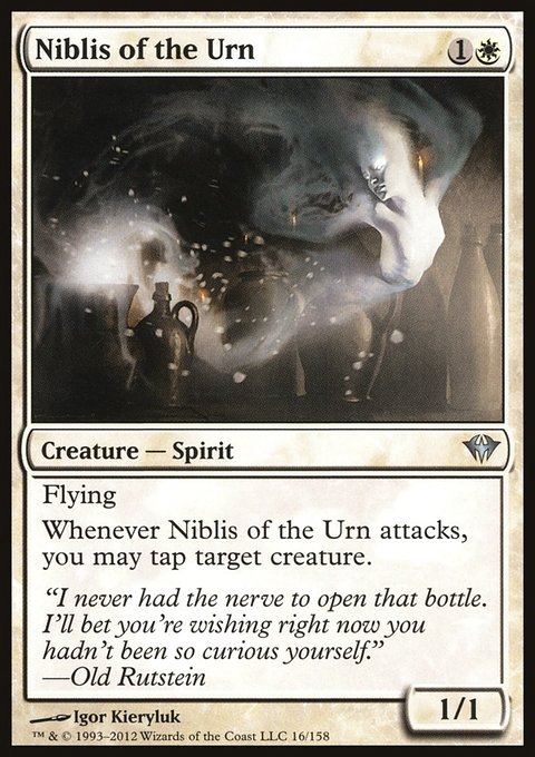 Niblis of the Urn, Dark Ascension #16, Magic: The Gathering card