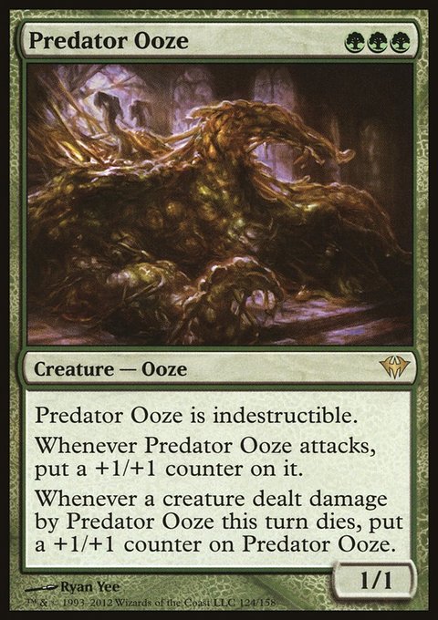 Predator Ooze, Dark Ascension #124, Magic: The Gathering card