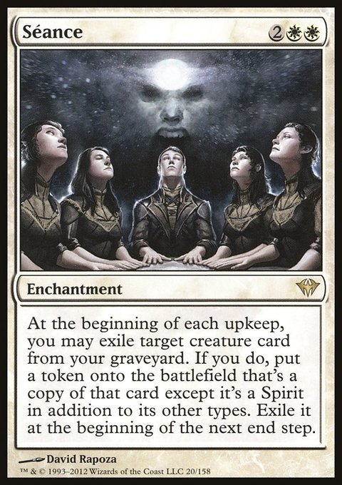 Séance, Dark Ascension #20, Magic: The Gathering card