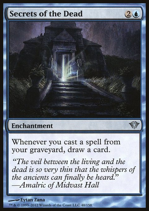 Secrets of the Dead, Dark Ascension #48, Magic: The Gathering card