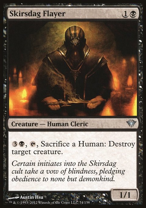 Skirsdag Flayer, Dark Ascension #74, Magic: The Gathering card