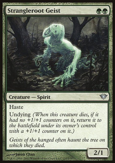 Strangleroot Geist, Dark Ascension #127, Magic: The Gathering card