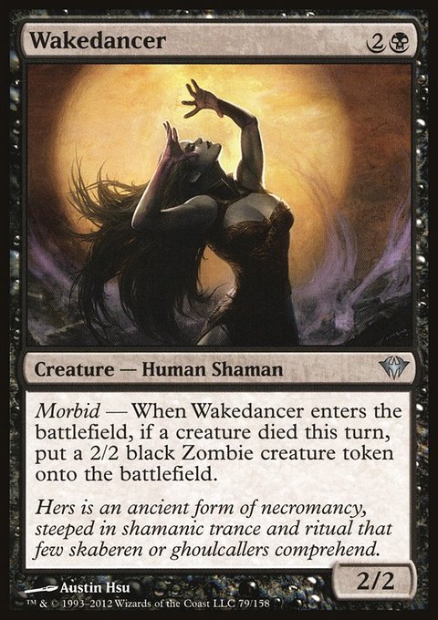 Wakedancer, Dark Ascension #79, Magic: The Gathering card