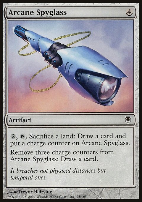 Arcane Spyglass, Darksteel #93, Magic: The Gathering card