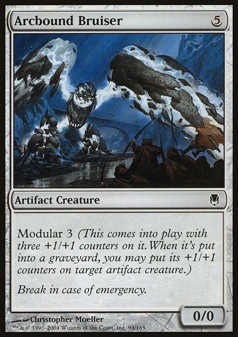 Arcbound Bruiser, Darksteel #94, Magic: The Gathering card