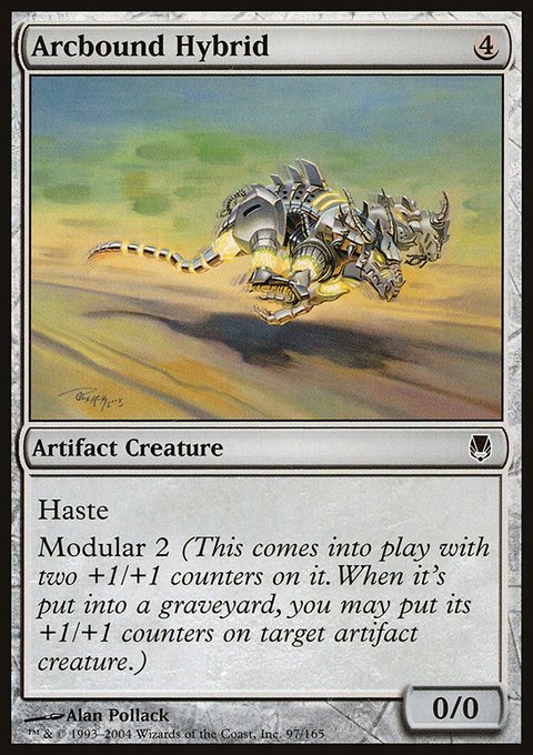 Arcbound Hybrid, Darksteel #97, Magic: The Gathering card