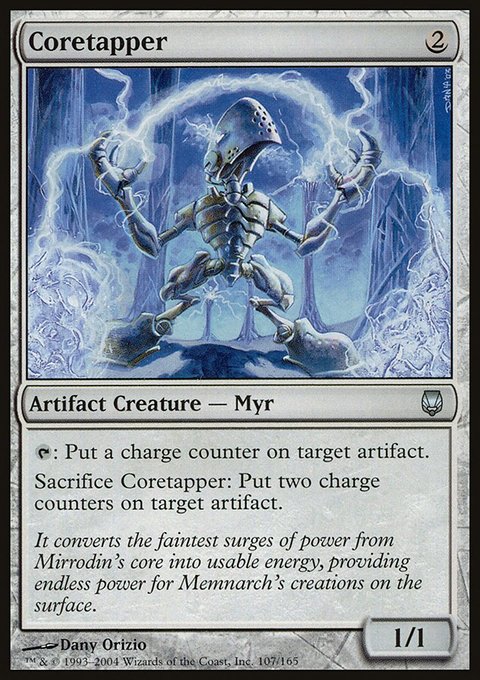Coretapper, Darksteel #107, Magic: The Gathering card
