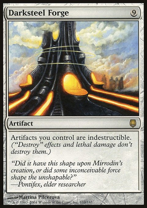 Darksteel Forge, Darksteel #110, Magic: The Gathering card