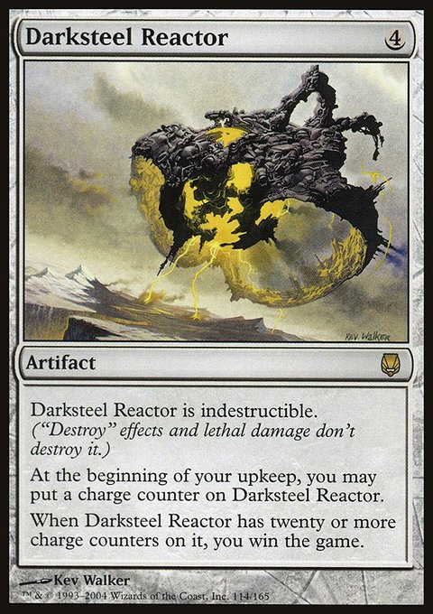 Darksteel Reactor, Darksteel #114, Magic: The Gathering card