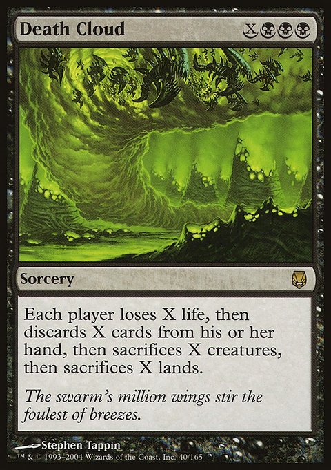 Death Cloud, Darksteel #40, Magic: The Gathering card