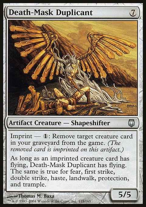 Death-Mask Duplicant, Darksteel #115, Magic: The Gathering card