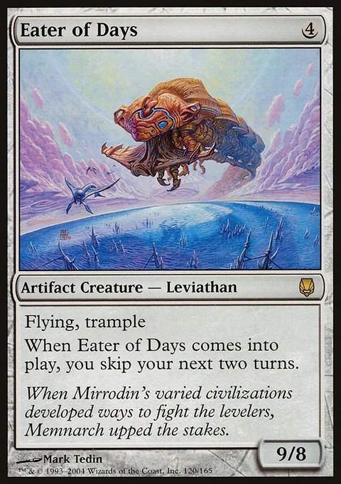 Eater of Days, Darksteel #120, Magic: The Gathering card