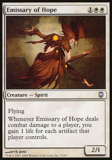 Emissary of Hope, Darksteel #3, Magic: The Gathering card