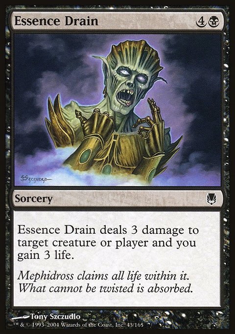 Essence Drain, Darksteel #43, Magic: The Gathering card