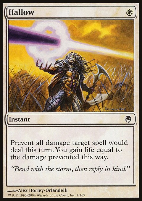 Hallow, Darksteel #4, Magic: The Gathering card