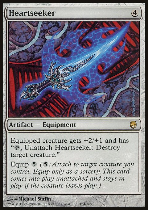 Heartseeker, Darksteel #124, Magic: The Gathering card