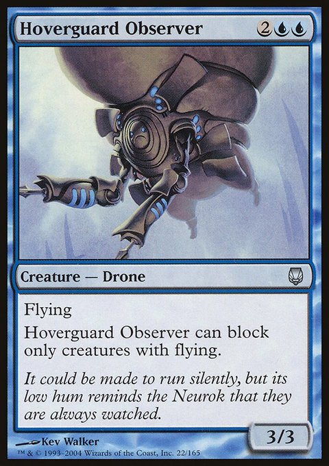 Hoverguard Observer, Darksteel #22, Magic: The Gathering card