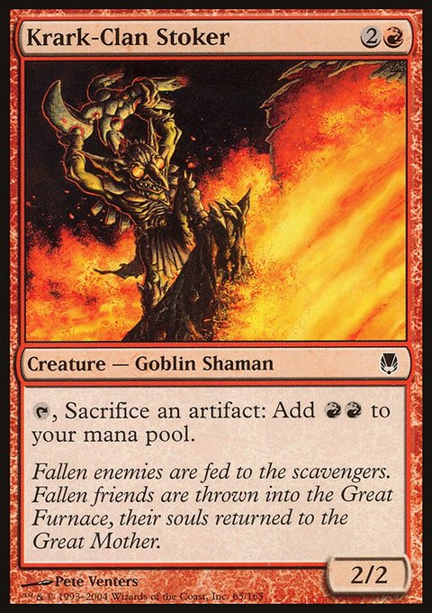 Krark-Clan Stoker, Darksteel #65, Magic: The Gathering card
