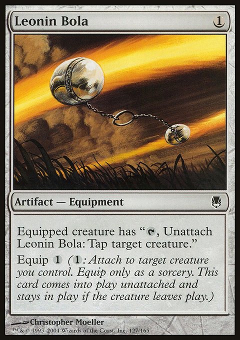 Leonin Bola, Darksteel #127, Magic: The Gathering card