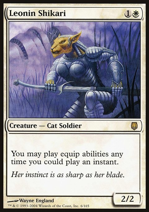 Leonin Shikari, Darksteel #6, Magic: The Gathering card